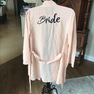 Bride robe size small